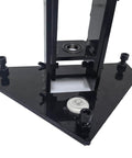 Black Pool Fence Drill Guide with Bubble Level for No Guesswork Easy and Accurate Hole Drilling Keeps Holes Straight and Aligned