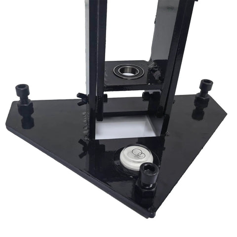 Black Pool Fence Drill Guide with Bubble Level for No Guesswork Easy and Accurate Hole Drilling Keeps Holes Straight and Aligned