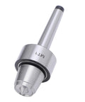 MT1 Tailstock Center Spur Cup for wood lathe and metalworking lathe with heavy-duty steel construction, front view