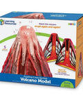 Hands On Erupting Cross Section Volcano Model For Kids 6 To 10 STEM Projects Back To School Classroom Experiments packaging