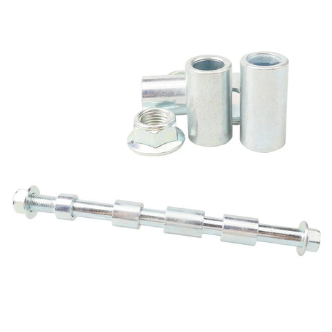 20 Piece M12 Spacer Sleeve Bushing Kit For Motorcycle ATV Dirt Bike Moped Mini Bike MX650 Includes 17 Bushings Of Varied Lengths And 3 Lock Nuts, steel spacers