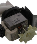 Drain Pump Replacement WH23X10015 for Washing Machines, showing detailed view of pump mechanism and fittings.