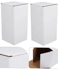 White Corrugated Small Mailer Boxes Pack 10 Lightweight Shipping Boxes For Packaging And Mailing Durable Cardboard Boxes