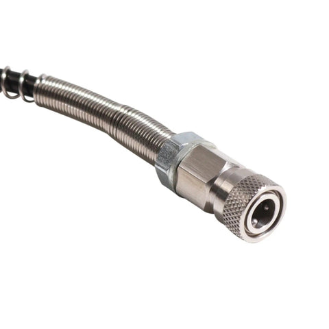 Connector of High Pressure Fill Station 4500 PSI with Dual Gauge and 20 Inch Hose for Scuba DIN Tank Adapter M18 x 1.5 Thread