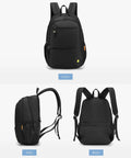 Underseat Personal Item Backpack For Travel And College Carry On Flight Approved By Ryanair Lightweight Waterproof Bookbag 16 By 8 By 10 Inches