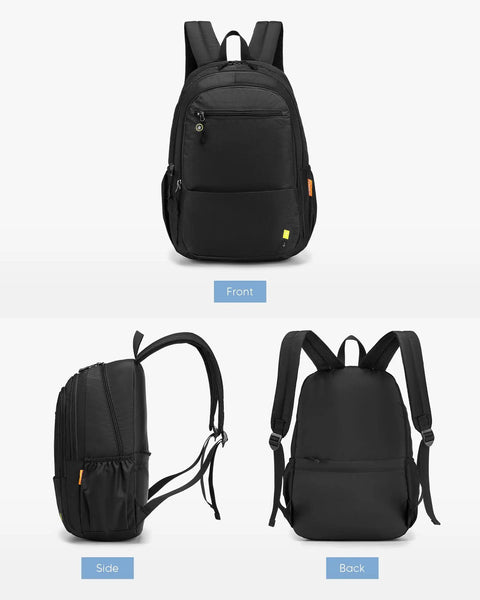 Underseat Personal Item Backpack For Travel And College Carry On Flight Approved By Ryanair Lightweight Waterproof Bookbag 16 By 8 By 10 Inches