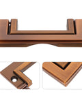 Hidden Drawer Pull Handles In Zinc Alloy Antique Brass Cabinet Pulls for modern furniture design