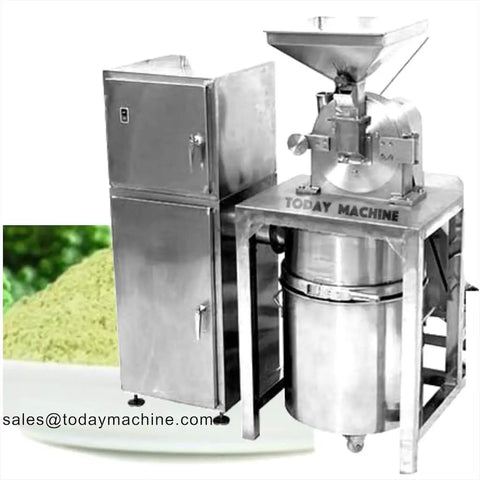High Efficiency Spice Grinder With Built In Dust Collector for home and commercial use, stainless steel industrial pulverizer