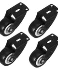 Heavy Duty Sliding Door Track Roller Wheels Four Pack Glides Smooth With Zero Drag Barn Door Hardware side mounts