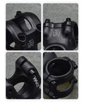 Mountain Bike Stem 31.8mm Clamp, 40mm Length, 3 Degree Rise, Short Handlebar Upgrade, CNC Aluminum 6061 T6, Four-Bolt Bar Clamp