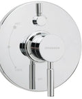 Neo Pressure Balance Diverter Shower Valve Trim in Polished Chrome for CPV-P-DV Series Valve Not Included DIY-Friendly Plug-and-Play