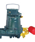 Heavy Duty 1/3 HP Cast Iron Submersible Sump Pump Handles Hella Hot Water Up To 200 Degrees with piggyback float and power cord.
