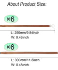 Universal Ground Straps Kit For Cars And Trucks 10 And 12 Inch Braided Copper Ground Wires 12 Piece Set dimensions
