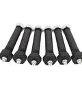 Greaseable Spring Shackle Bolts For Trailer Axles 9 By 16 Inch 3 In 6 Pack With Lock Nuts And Knurled Shoulder Built Tough For 2000 3500 5200 6000 7000 Lb Class Double Eye Slipper Springs Steel Construction, 6 bolts