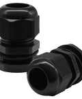 Six Pack Three Quarters Inch Plastic Industrial Grade Cable Glands Cord Grips Waterproof Grommets For Wires IP68 Waterproof