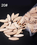 100 Pcs Plate Joiner Biscuits Beechwood For Tight Bonding And Rock Solid Joints In Woodworking Fits All Standard Plate Joiners Size 20
