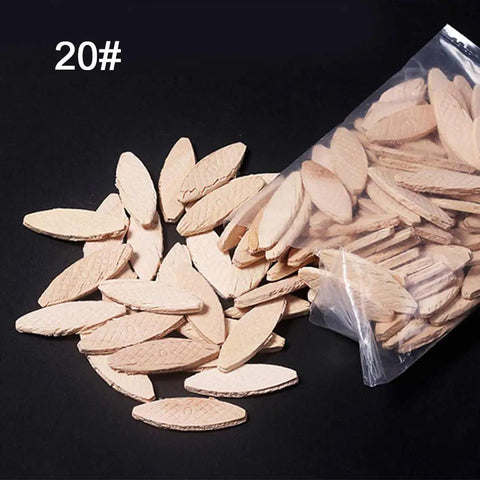 100 Pcs Plate Joiner Biscuits Beechwood For Tight Bonding And Rock Solid Joints In Woodworking Fits All Standard Plate Joiners Size 20
