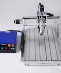 Heavy Duty 3 Axis Cnc Router 6040 Engraving Machine With A Kickass 2200 Watt Spindle and Hg20 Linear Rails on a T Slot Table.