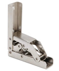 Four Pack Bridge Shaped Cabinet Hinges With Heavy Duty 10kg Capacity, Soft Close, Cold Rolled Steel Plated, Easy Install