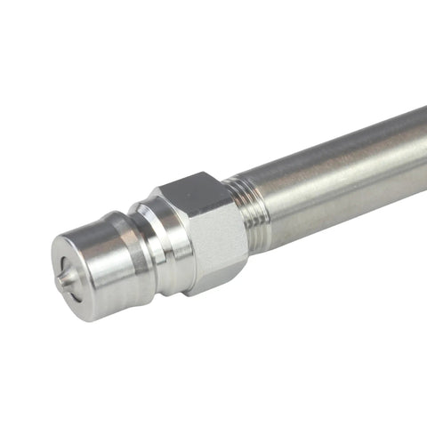 Badass Heavy Duty Half Inch Female Npt Quick Disconnect Coupler Set With 304 Stainless Steel Body And Fluorine Rubber Seals Built Tough For 1500 Psi Hydraulic Systems Featuring Rock Solid Rust Free Connectors And Zero Fuss Straight Shooting Action.