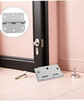 Heavy Duty Stainless Steel Door Hinges For Wood Interior Doors Featuring Built Tough Design And Zero Hassle Mounting for installation.