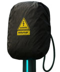 Heavy Duty EV Charger Cover For Tesla Wall Connector And Level 2 Plug With Rock Solid Buckle Straps on charging station
