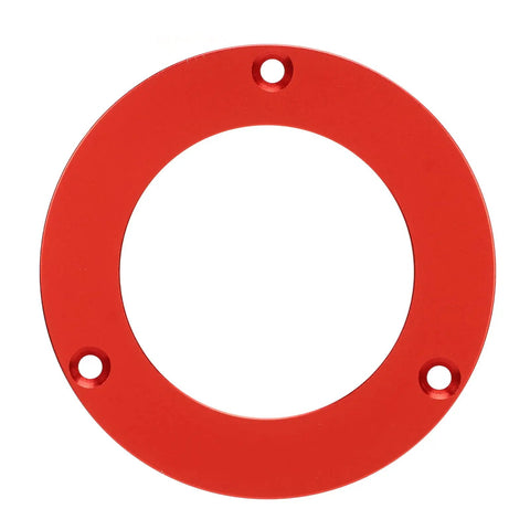 Heavy Duty Anodized Aluminum Router Table Insert Plate, 300x200mm, precision design, easy screw alignment.