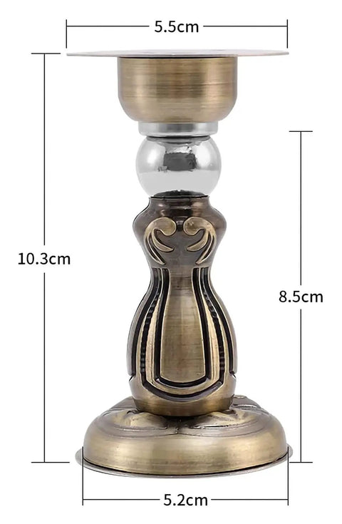 Stylish Brushed Red Bronze Door Stopper With Hidden Catch To Save Skirting Boards and Protect Walls From Dings Using Strong Magnetic Hold For A Slam Free Home Without Needing Nails Or Drills Anywhere, showing dimensions and design.