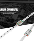 MGN12H 350mm Linear Guide Rail With Block For CNC Machines And 3D Printers Bearing Steel 12mm Width Precision Linear Motion