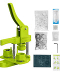 Super Easy Button Maker Machine Kit For Craft Lovers That Works Like Magic And Comes Complete With One Inch Badge Press Tools and accessories.