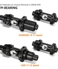 Road Disc Brake Carbon Wheelset 700c hubs TPI bearing Shimano 10-11 speed XDR 11-12 speed options for smooth rolling