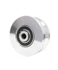 heavy duty 6 inch V-groove gate caster with steel body