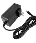 9V DC Power Adapter For Alesis Command Mesh Kit Nitro Max And Nitro Pro Kit Electronic Drum Modules Plug And Play Replacement Power Supply Cord Stable Reliable Performance For Studio And Stage Use, showing black adapter with cord.