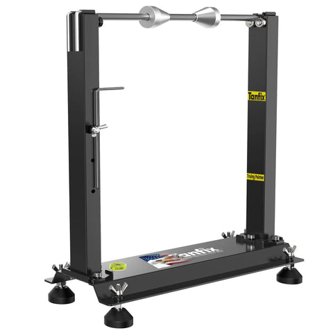 Heavy Duty Motorcycle Wheel Balance Stand For Static And Dynamic Tire Alignment Fits 12 Inch And Larger Wheels High Precision Bearings