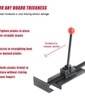 Hardwood Flooring Jack Positioning Tool For Easy Installations And Tight Fits Pull Or Push Floorboards Smoothly Durable Steel