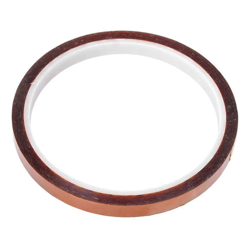 Heavy Duty High Temperature Polyimide Kapton Tape 8mm X 33m Adhesive Film, heat resistant up to 300C roll