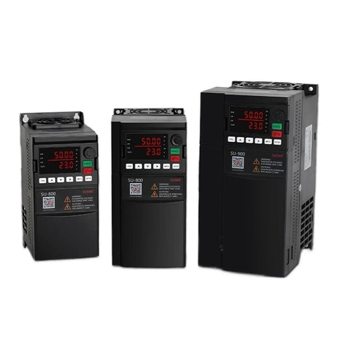 Beefy High Power VFD 18.5 kW 22 kW Variable Frequency Drive For 3 Phase Motors Speed Controller Inverter Industrial Motor Frequency Converter For Heavy Duty Applications, black SU-800 SU-900 units