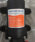 12V Water Pressure Diaphragm Pump Self Priming For RV Boat Caravan Marine Use 4.3 Liters Per Minute 1.1 GPM 35 PSI