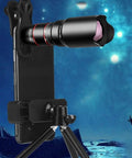Dual Focus Low Light Monocular Telescope With Smartphone Tripod 22x Zoom Surround View System for birdwatching, hiking, camping