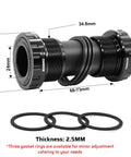 Road And Mountain Bike Bottom Bracket For 24Mm Spindle Cranks BSA English 68 To 73Mm Shimano Compatible Aluminum CNC Cups