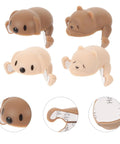 Silicone Animal Corner Protectors 4 Pack For Tables And Furniture Easy Install Kid Proofing Bumpers Cute Dog And Bear Shapes