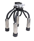 4 Silicone Teat Cups Cow Milking Cluster With Stainless Steel Shell And Milk Claw Assembly, Pro Grade Automated Milking Kit