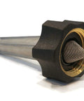 Close-up view of New Water Inlet Tube For Annovi Reverberi 201496GS 190632GS Pressure Washer Pump With EZ Grip Garden Hose Connection