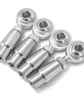 Badass 3/8 Inch 24 Thread Chromoly Heim Joint Rod End Kit featuring alloy steel spherical joints for 4x4 steering and suspension.