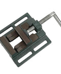 2.5In Lock Down Vise With Heightened Widened Jaws For Max Clamping Force And Stable Workholding On Milling Drilling Machines.