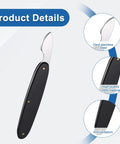 Pro Grade Watch Back Opener Tool And Case Knife With 20mm Fit Aluminum Handle