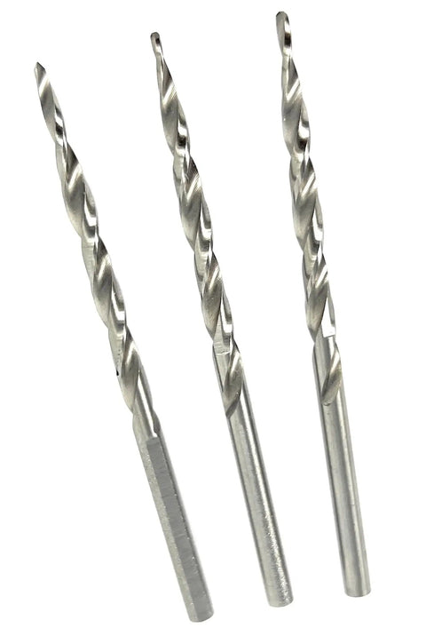Badass Three Piece Number Six Tapered Drill Bits provide knockout countersinking results with standard double flute design.
