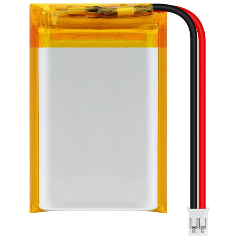 Two-Pack 3.7V 1800mAh LiPo Battery with JST 2.0 Plug visible, featuring insulated rubber tape and wires