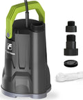 0.5 HP Submersible Sump Pump With 2500 GPH For Basement, Pool, Garden And Pond Drainage, One And One Quarter Inch Discharge