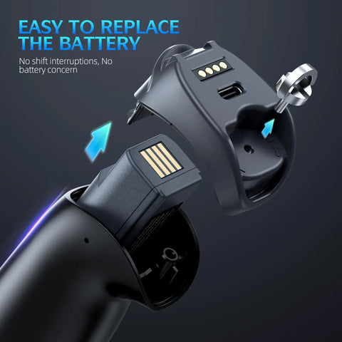 Bluetooth Barcode Scanner With USB Charging Cradle 1D 2D QR Reader For iOS Android Windows Mac OS Long Range Bluetooth 5.0 Omnidirectional Scanning Hands Free No Fuss Use And Tool Free Battery Replacement